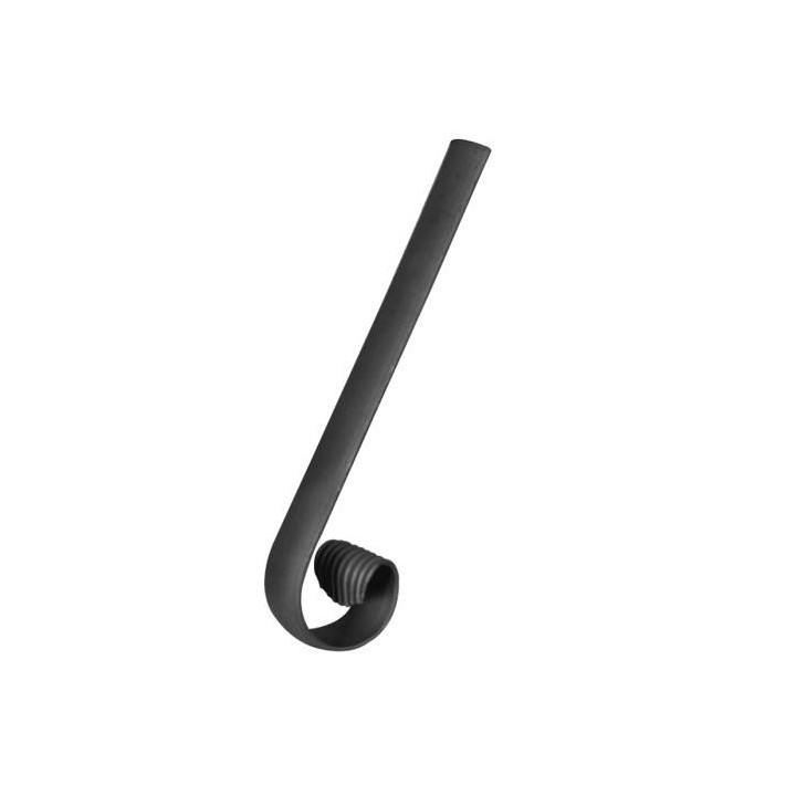 Bastón medio redondo 30 x 8mm h 380mm - la elegancia de sus barandillas