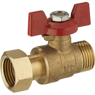 vanne a sphère f mob. 1/2 - m 1/2 pour nourrice lien 1 pièce