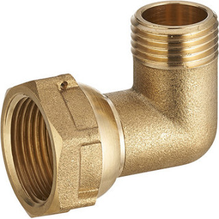 coude d'alimentation pour collecteur m 3/4 - f mob. 3/4 lien 1 pièce