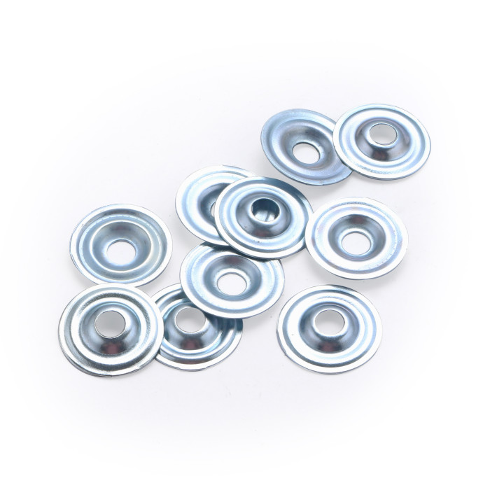 ROSACE PLATE Ø25 SACHET 10 PIÈCES