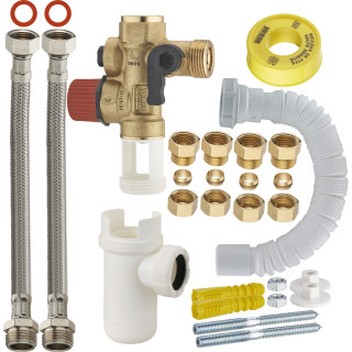 KIT DE BRANCHEMENT CHAUFFE-EAU SANS SOUDURE VELBOX