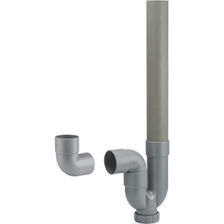 SIPHON SIMPLE M.A.L Ø40 SORTIE HORIZ/VERT. S-CAV 1