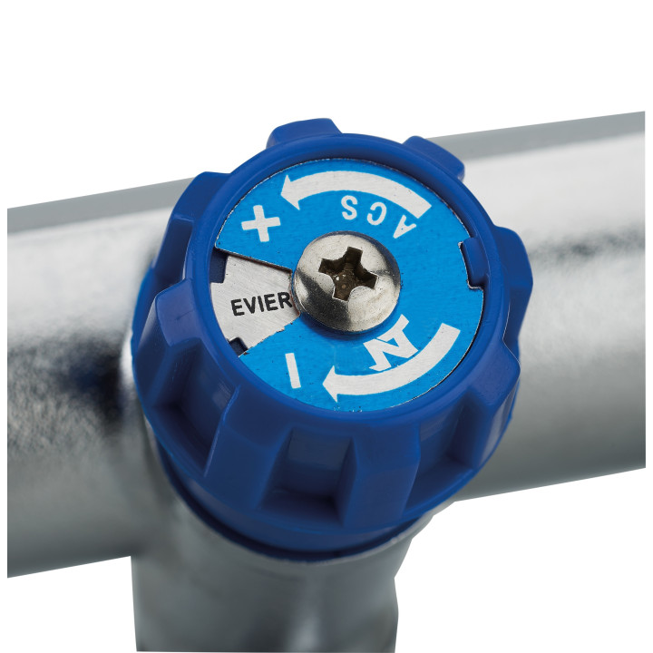 collecteur a robinet integré bleu mf 3/4 - 4 départs m 1/2