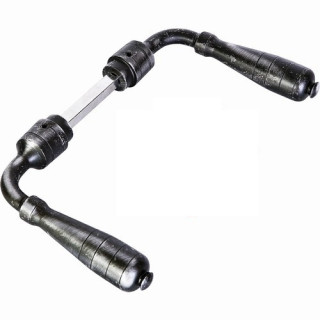 POIGNEE EN FER FORGE LUNE 140 X 80 CARRE 8