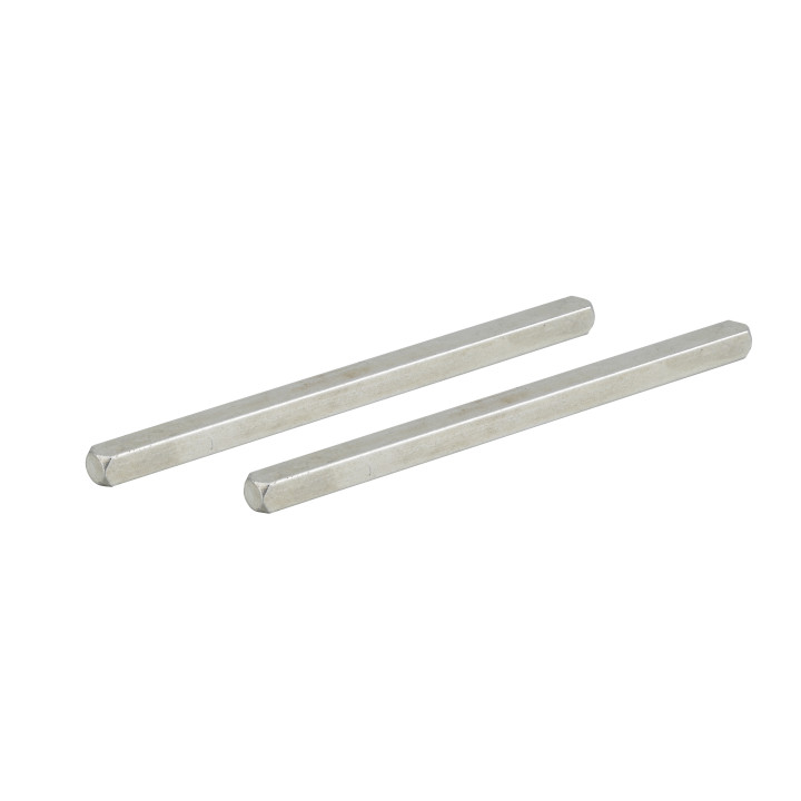 JUEGO DE 2 CUADRADOS 6 x 110 MM MACIZOS