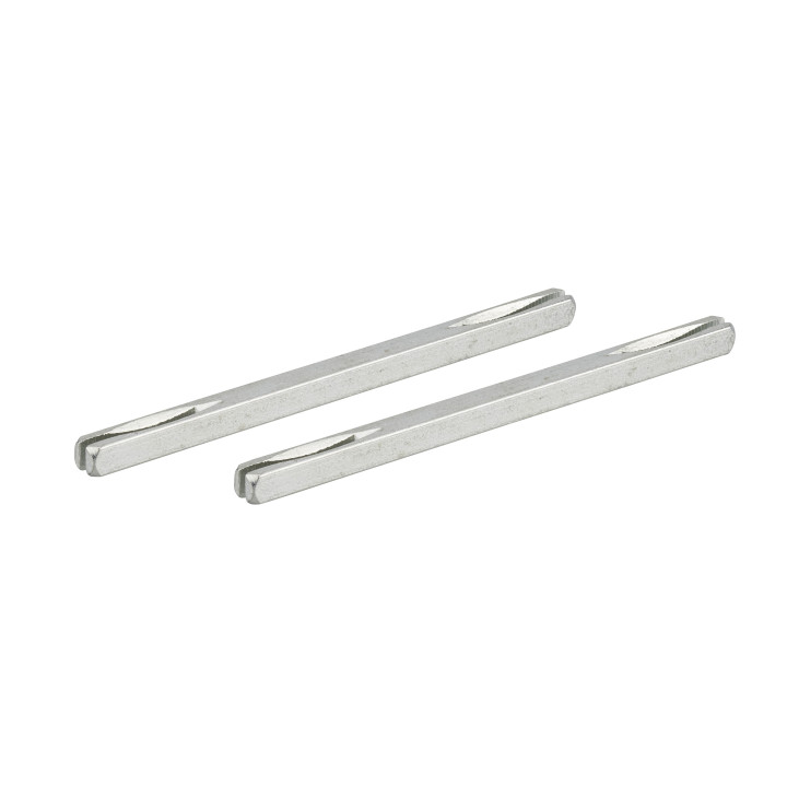 JEU DE 2 CARRES 6 x 110 MM FENDUS