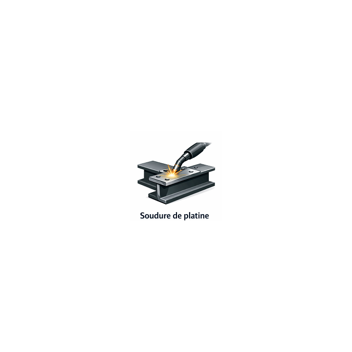 Soudure platine sur tube et/ou poutrelle - Maison du fer