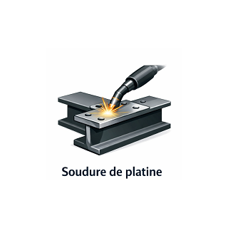 Soudure platine sur tube et/ou poutrelle - Maison du fer