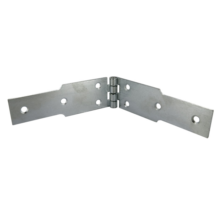 Charniere conge acier zingue 40x250