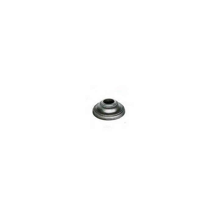 Tapa de hierro fundido galvanizado diám. 40 alt. 43 base 120 - Herrería Maison du fer