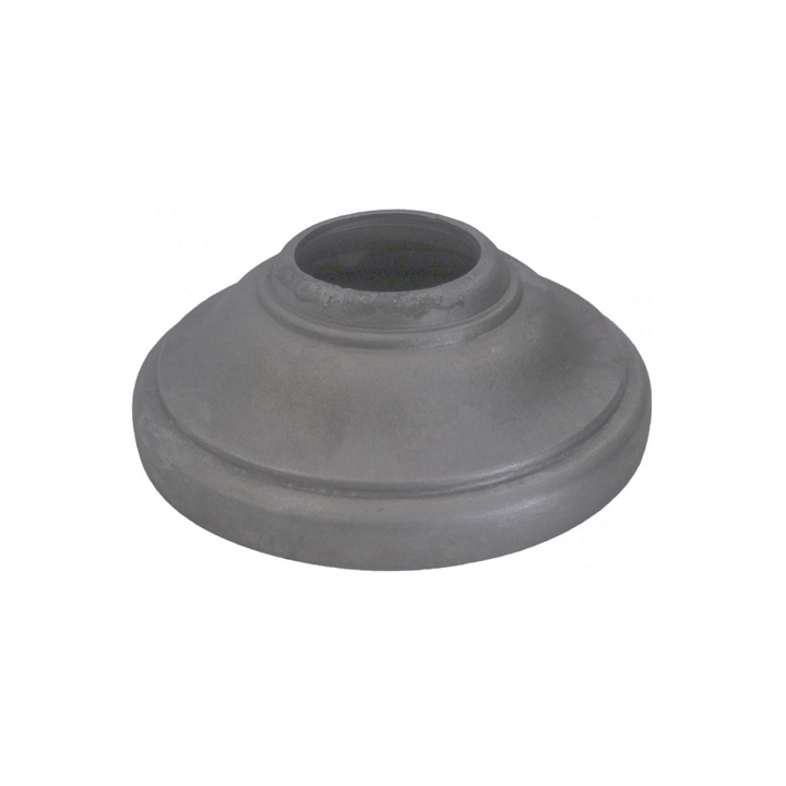 Tapa de hierro fundido galvanizado diám. 40 alt. 43 base 120 - Herrería Maison du fer