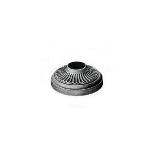 Tapa de hierro fundido galvanizado diám. 40 alt. 48 base 120 - Herrería La Maison du Fer