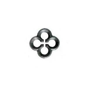 Trébol decorativo 113 x 113 esp 15 mm - Herrería