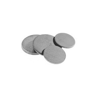 Platine Plate Ronde de Diamètre 55  epaisseur 4 mm - Ferronnerie