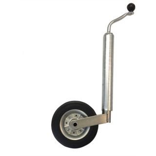 Rueda jockey d 48 con soporte - accesorio remolque