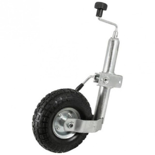 Roue jockey gonflable avec collier diam 48