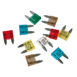 10 mini fusibles 3-5 7.5-10-10-15-20-20-25-30 - auto moto