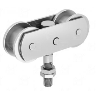 Monture sur chant 235a 40kgs -  accessoire de portail coulissant