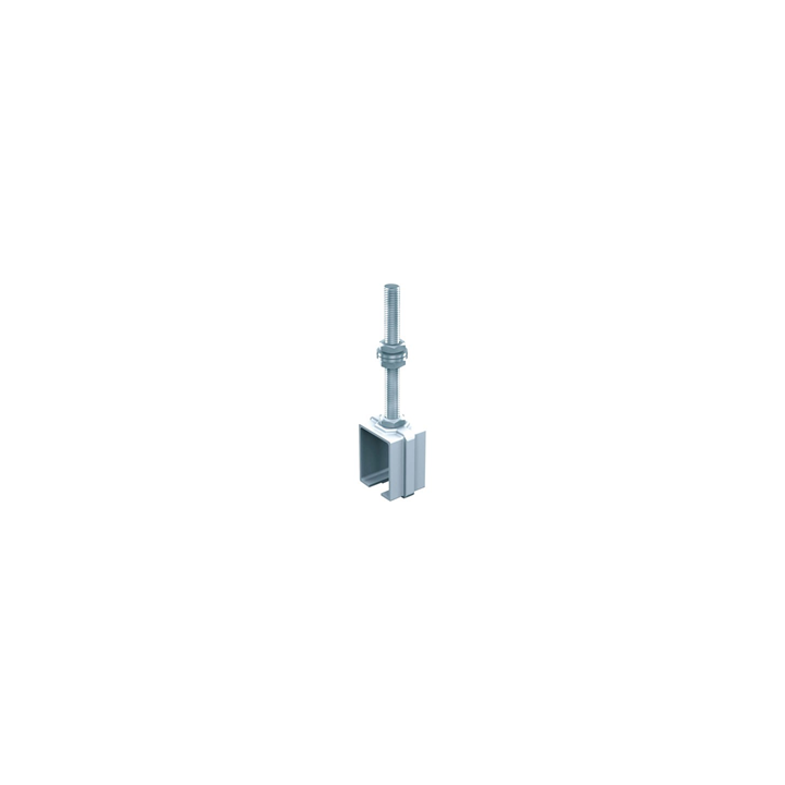 Support enveloppant 35 x 30 tige 10 x 100 - portail coulissant