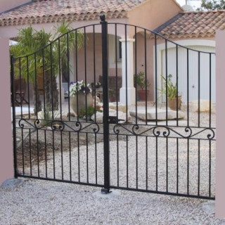Portón Bolonia 4 m - La Maison du Fer, del saber hacer al hierro forjado