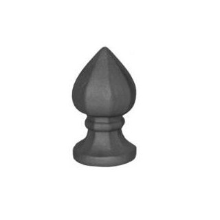 Cubrepilar puntiagudo h 180mm x 100mm base - click and collect