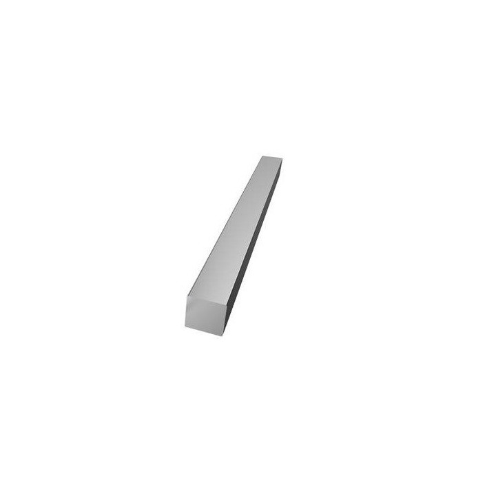 Hierro cuadrado macizo 10 inox - lg 3m - MDFeshop