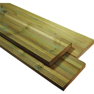 lama terraza pino norte finlandia cl.4 verde en 27x145 - 2,40 m
