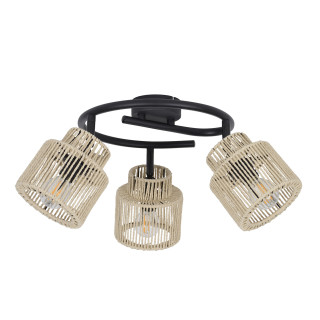Plafón metal natural corep cancun d47cm.
