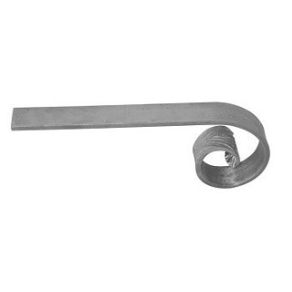 Voluta plana 40 x 8mm - ideal para el acabado de sus barandillas.