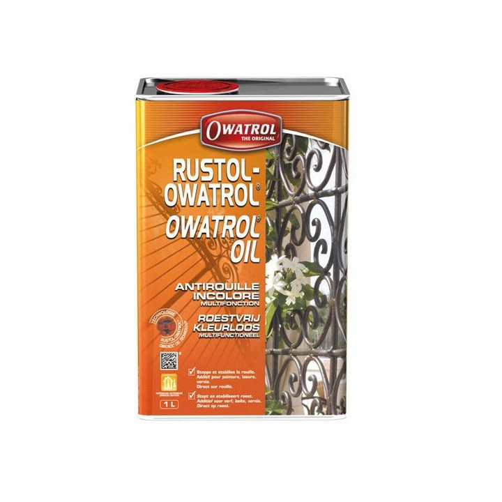 Rustrol owatrol 5 l barniz profesional antióxido incoloro