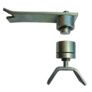 Pivot pour tube rond 35 - accessoire portail ouvrant coulissant
