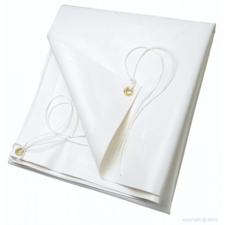 Lona PVC (de Plástico) Impermeable y Anti-UV de 3 X 5 m y 650 g/m²