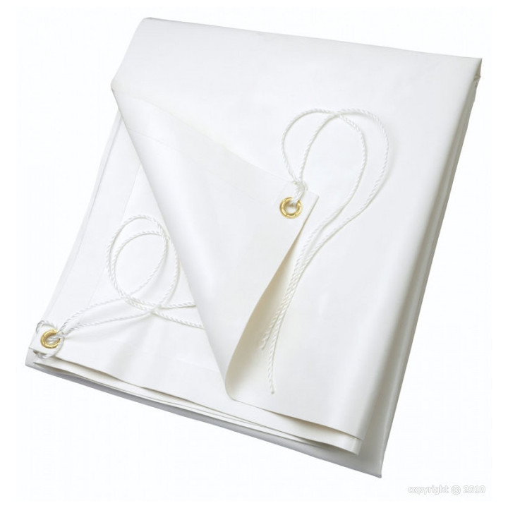 Lona PVC (de Plástico) Impermeable y Anti-UV de 3 X 5 m y 650 g/m²