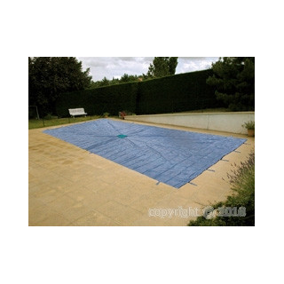 Lona para piscina 140 gr/m2 rectangular 5 x 8 - lona y red para piscina