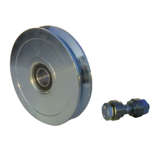 Rueda simple 100 v. venta de accesorios para portones