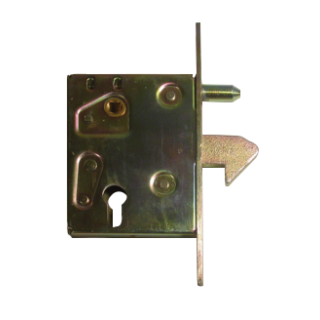 Cerradura para puerta corredera con gancho en 50 ref 215. accesorio para puerta