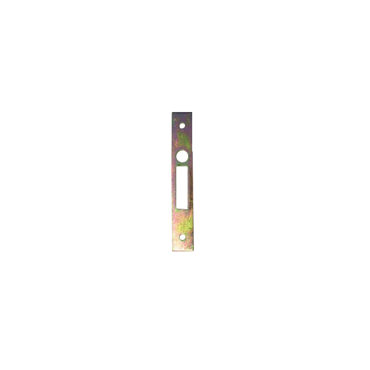 Cerradero para cerradura de puerta corredera con gancho. accesorio para puerta