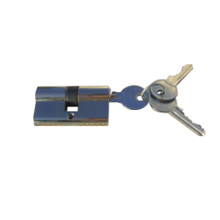Barillet laiton 27 x 27. vente accessoire portail - maison du fer