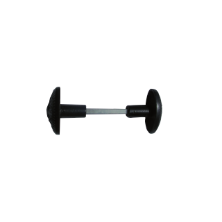 Pomo tiradores doble ornamentado hueco pintado c6. venta accesorio puerta