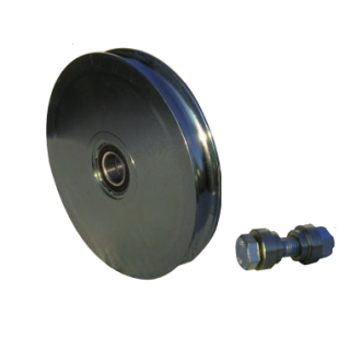Galet simple 100 u rond 20. vente accessoire portail