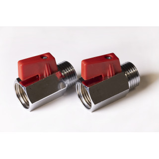 Mini válvula de corte esférica mf 3/8