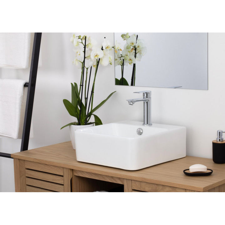 Grifo mezclador lavabo nytia cromado