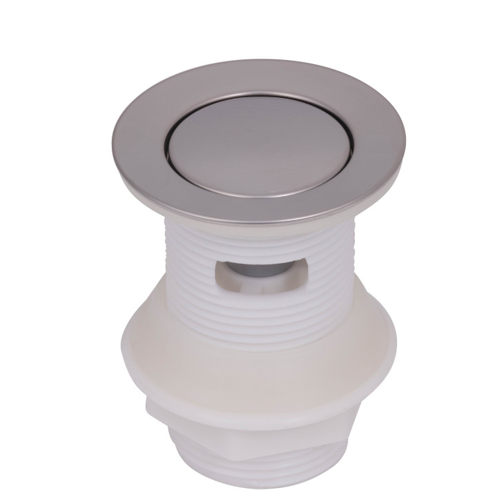 Desagüe de lavabo clic clac cromado