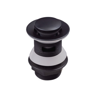 Desagüe de lavabo clic clac negro