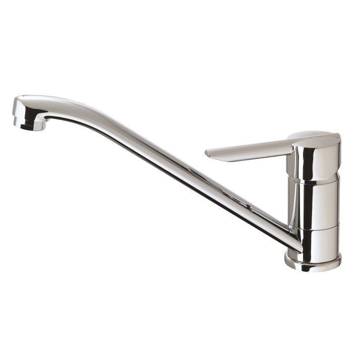Grifo mezclador fregadero alto nf cromado
