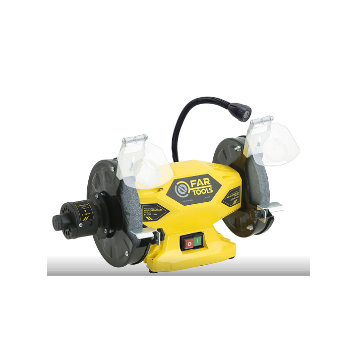 Esmeriladora de banco 550w muela 200x20x16mm - Herreros