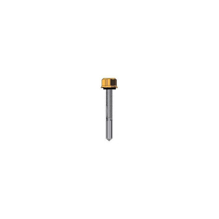 Tornillo autoperforante cabeza 5,5x80 galvanizado-fijación revestimiento - MDFeshop