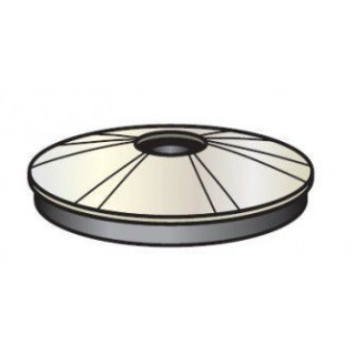 Arandela curvada 9x20x1 de acero galvanizado para su revestimiento - MDFeshop