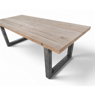 Maison du fer vous porpose des pieds de table en acier en forme de U