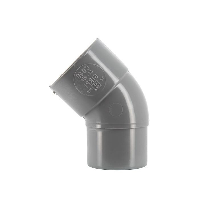 EVAC CODO 45° MF D40